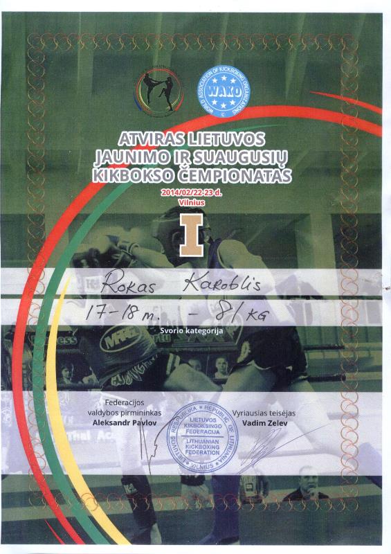 karoblisrokaspasiekimai2014